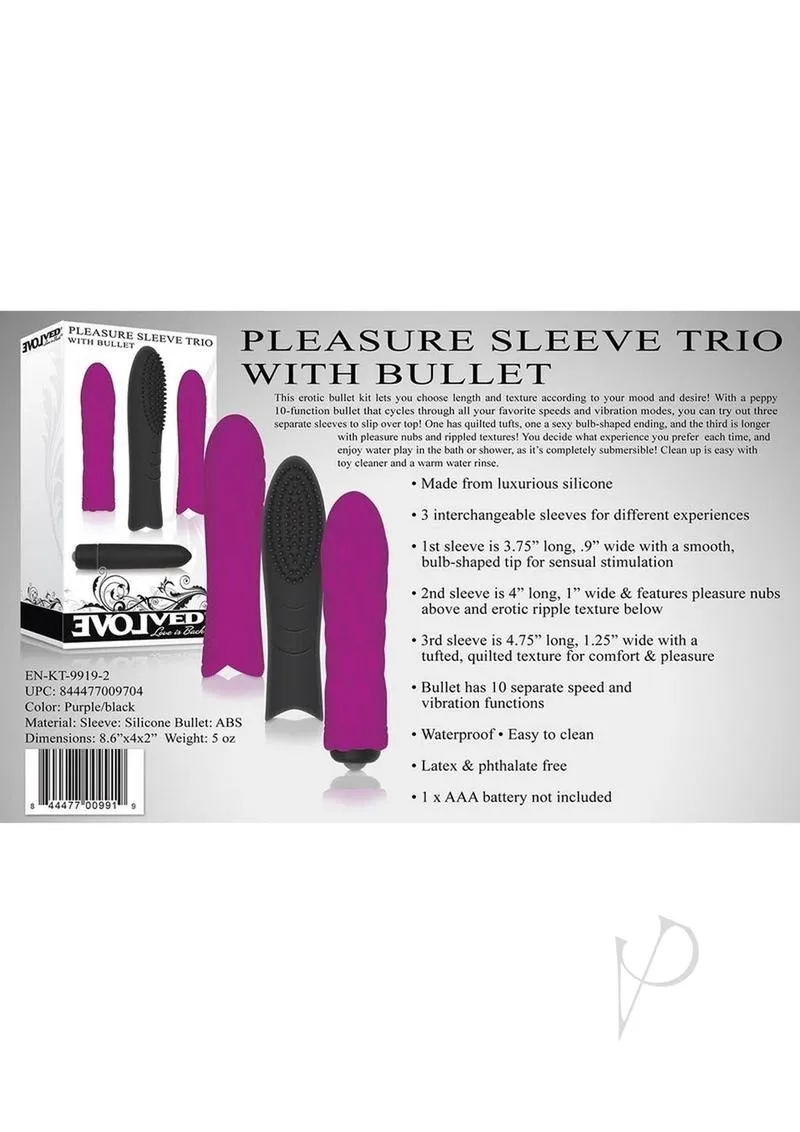 Bullet With Sleeve Trio Kit