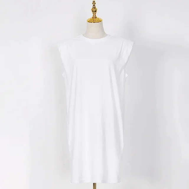 Pre Order:  Minimalist Sleeveless Mini Dress
