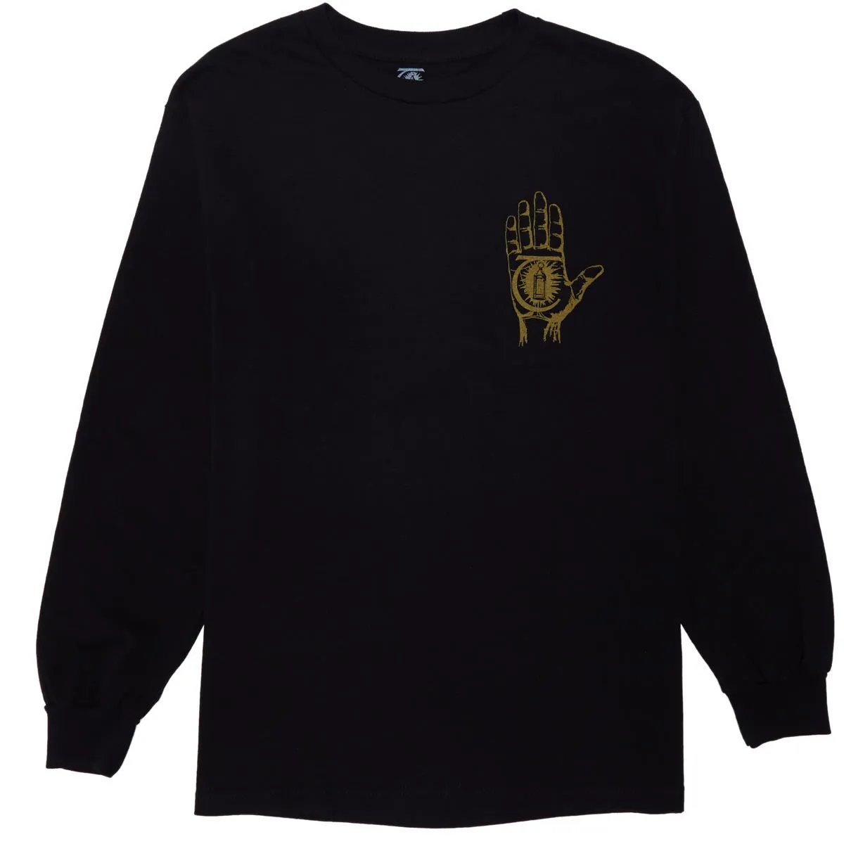 Theories Rasputin Long Sleeve T-Shirt - Black